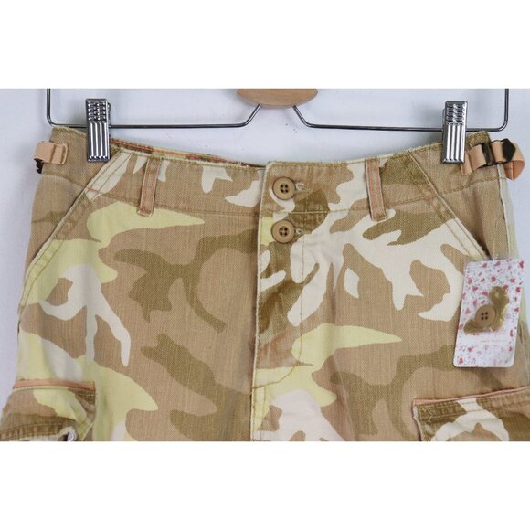 NWT Free People Commander Cut Off Shorts 0 - Picture 9 of 12